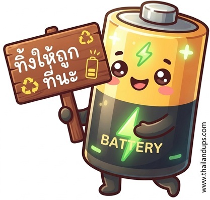 บริษัทรับกำจัด battery ให้ถูกวิธี  ตามมาตราฐาน